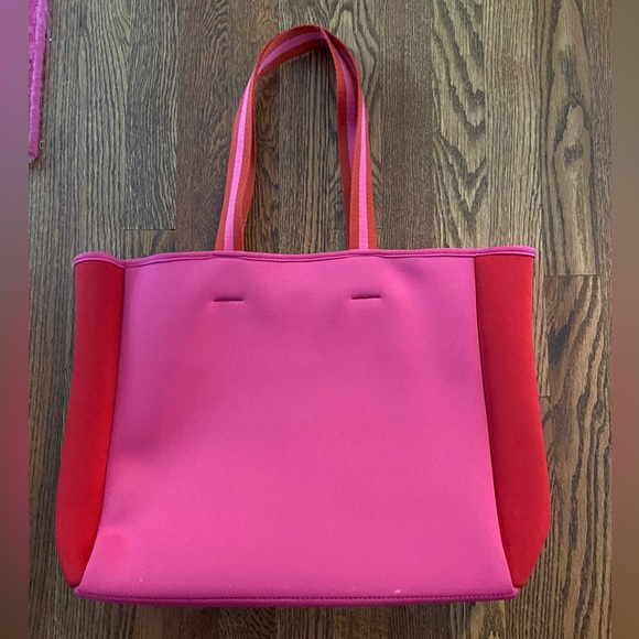 summersalt Handbags - NWT Neoprene Pink/Red Tote